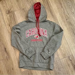 USC Champion Hoodie Sweatshirt Size Large Gray